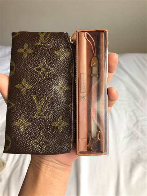 lv wallet keychain|louis vuitton wallet for keys.